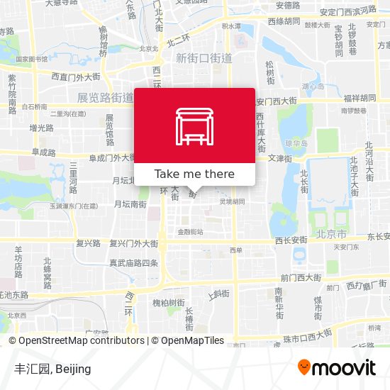 丰汇园 map