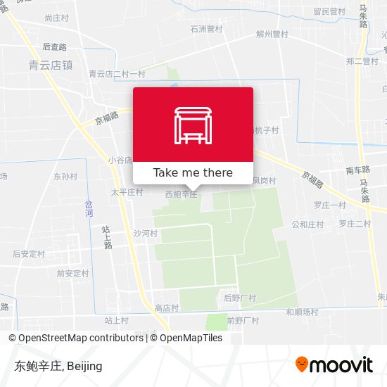东鲍辛庄 map