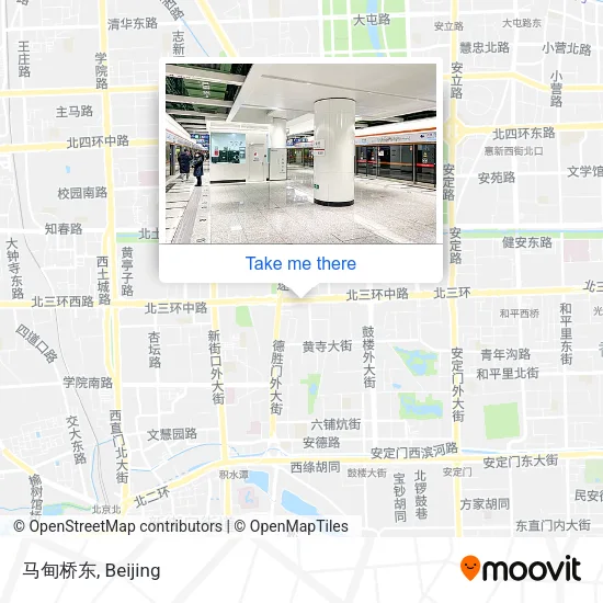 马甸桥东 map