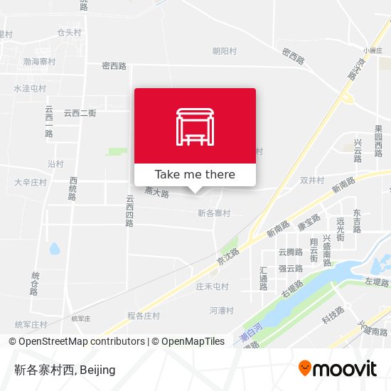 靳各寨村西 map