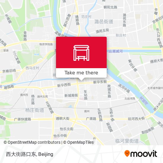 西大街路口东 map