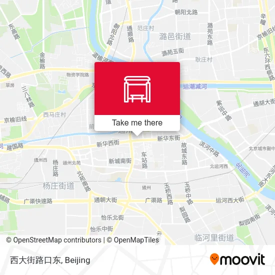 西大街路口东 map