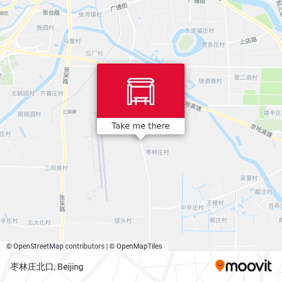 枣林庄北口 map