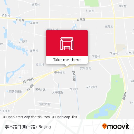 李木路口(顺平路) map
