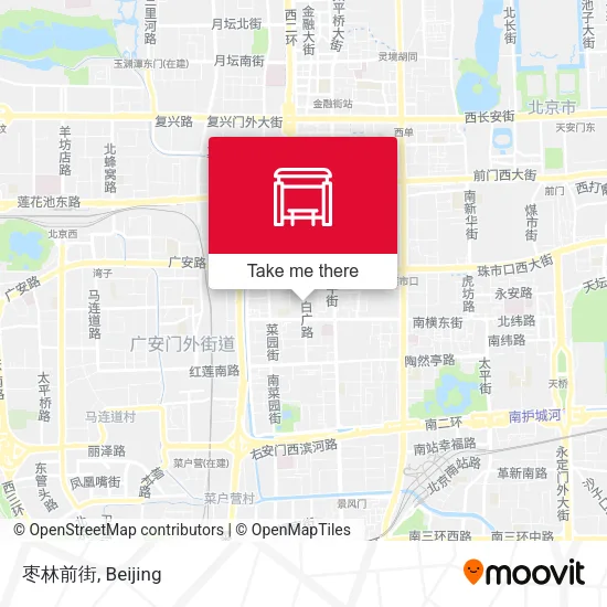 枣林前街 map