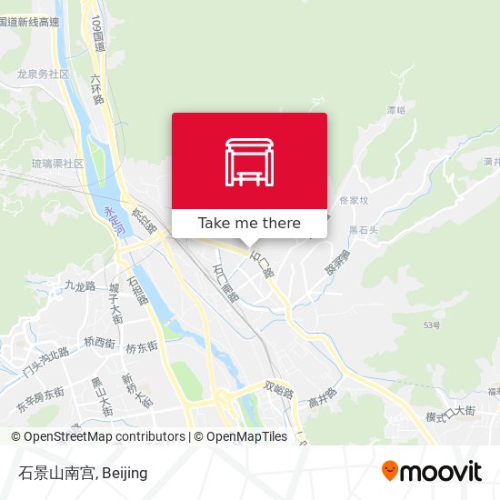 石景山南宫 map