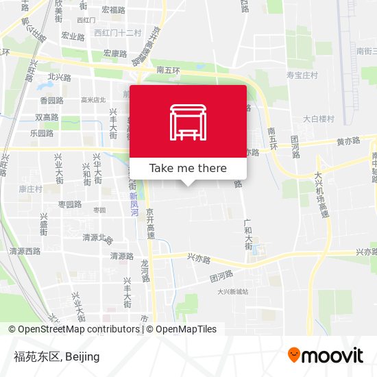 福苑东区 map