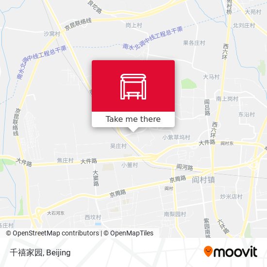 千禧家园 map