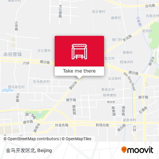 金马开发区北 map