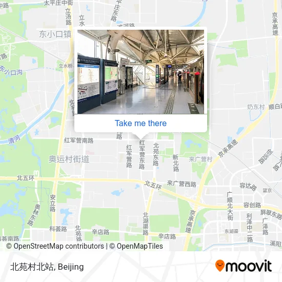 北苑村北站 map
