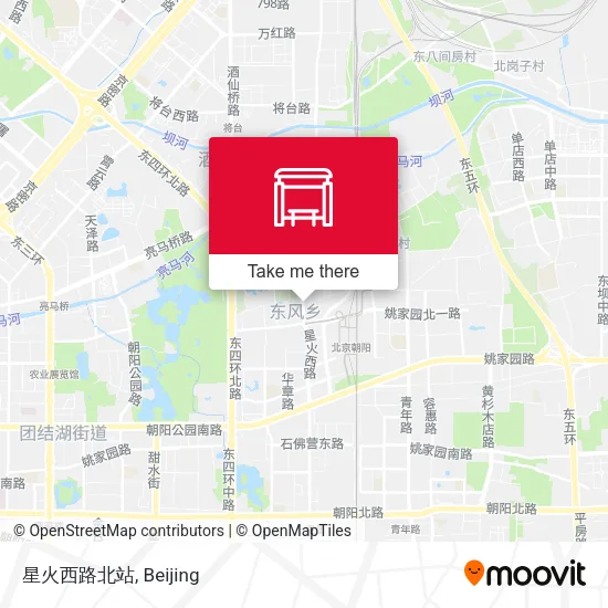 星火西路北站 map