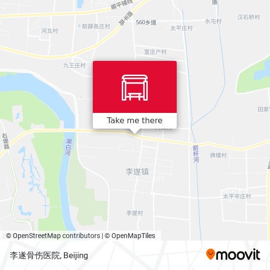 李遂骨伤医院 map
