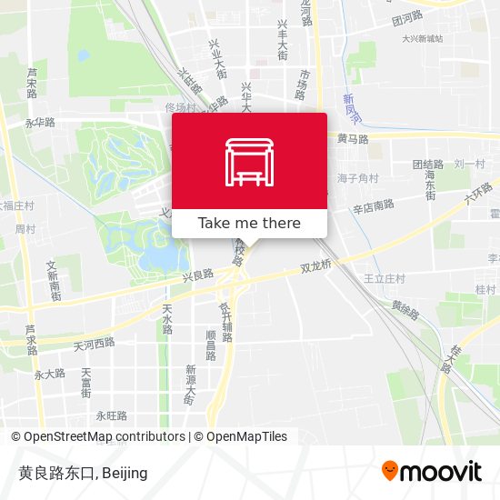 黄良路东口 map