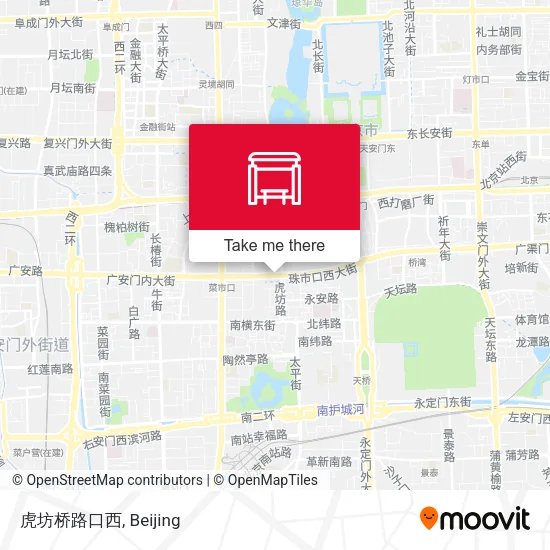 虎坊桥路口西 map