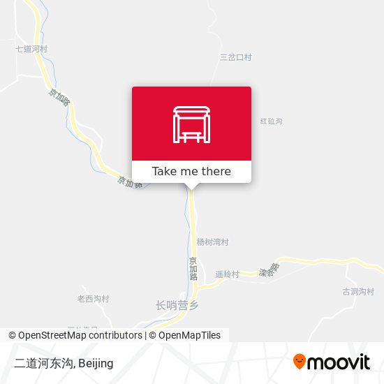 二道河东沟 map