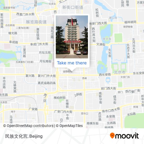 民族文化宫 map