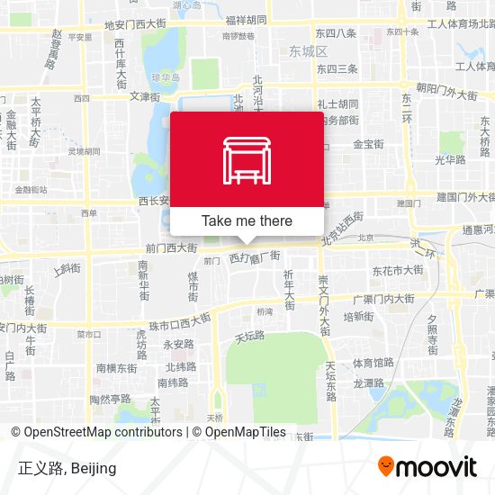 正义路 map
