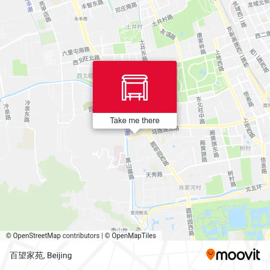 百望家苑 map