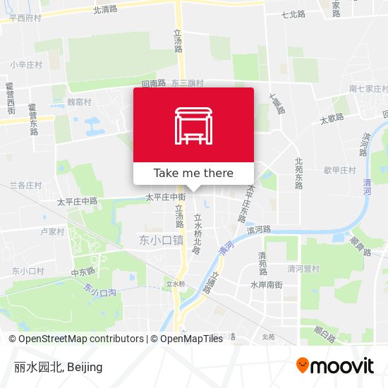 丽水园北 map