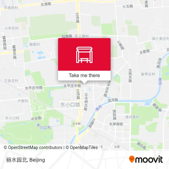 丽水园北 map