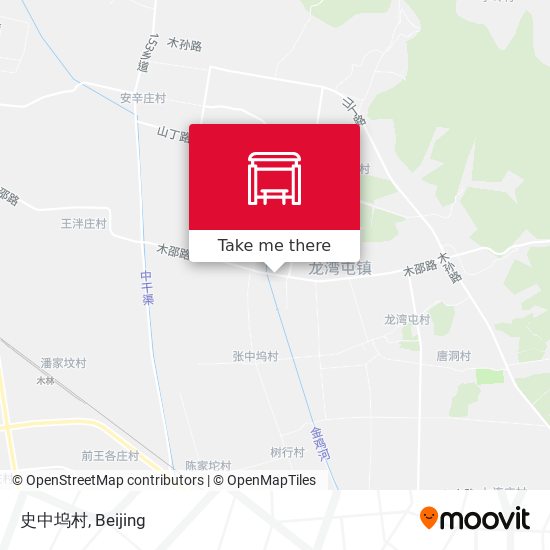 史中坞村 map