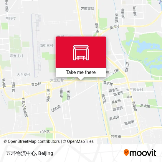 五环物流中心 map