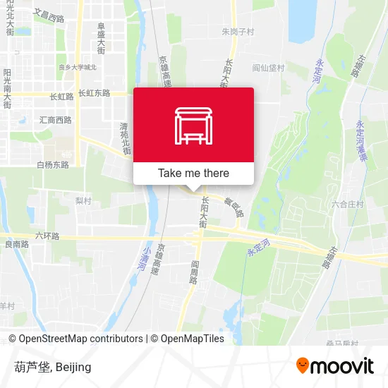 葫芦垡 map