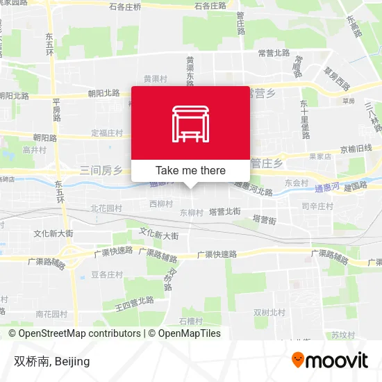 双桥南 map