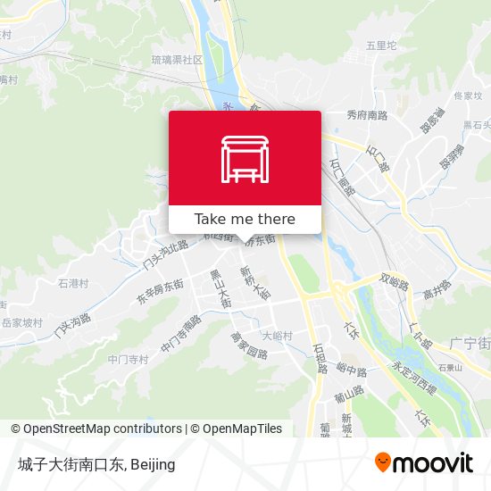 城子大街南口东 map