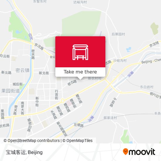 宝城客运 map