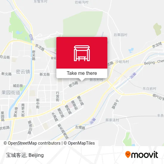 宝城客运 map