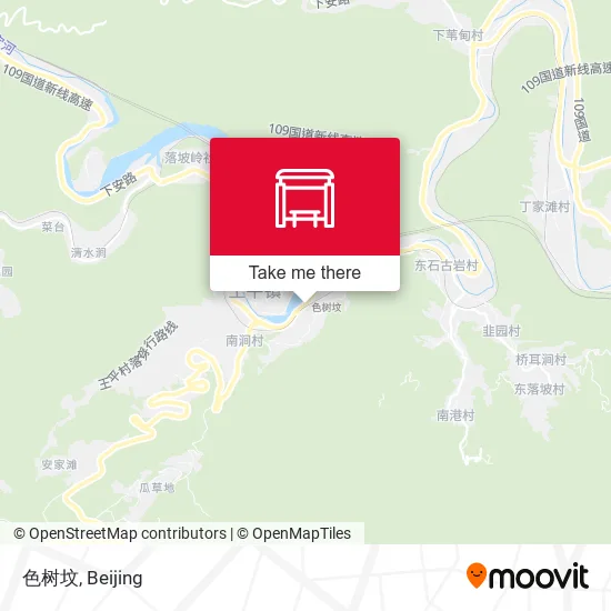 色树坟 map