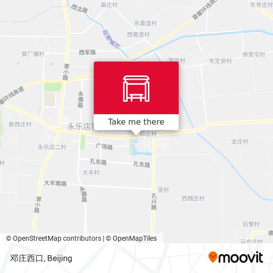 邓庄西口 map