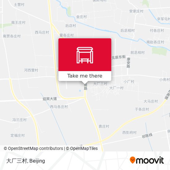 大厂三村 map
