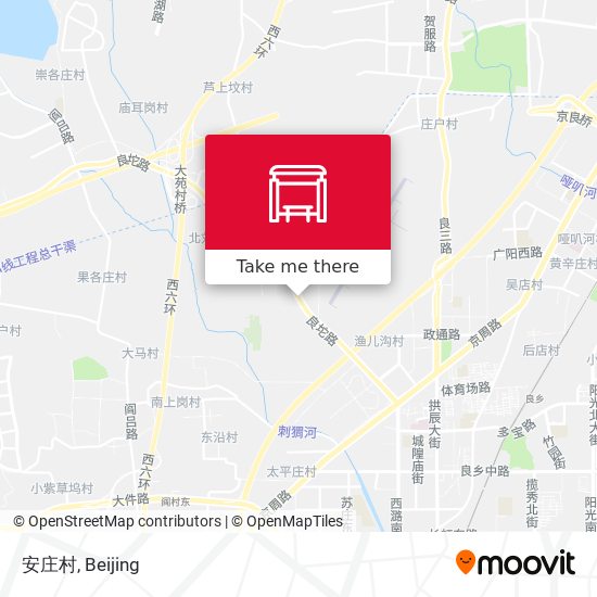 安庄村 map