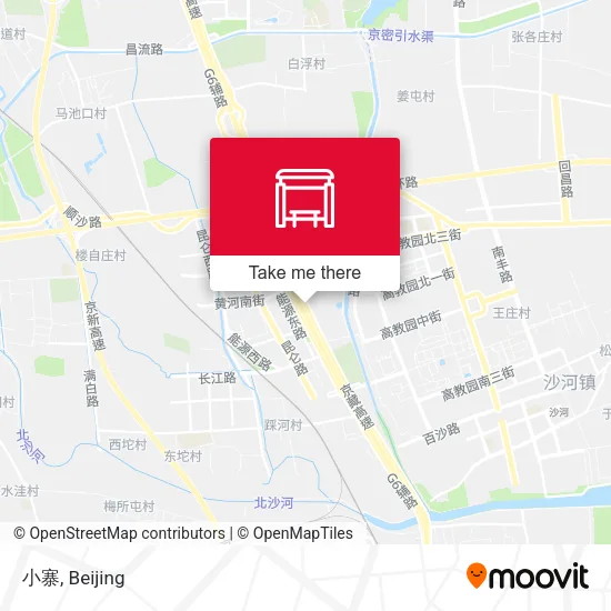 小寨 map