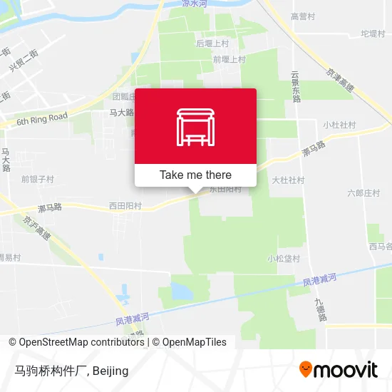 马驹桥构件厂 map