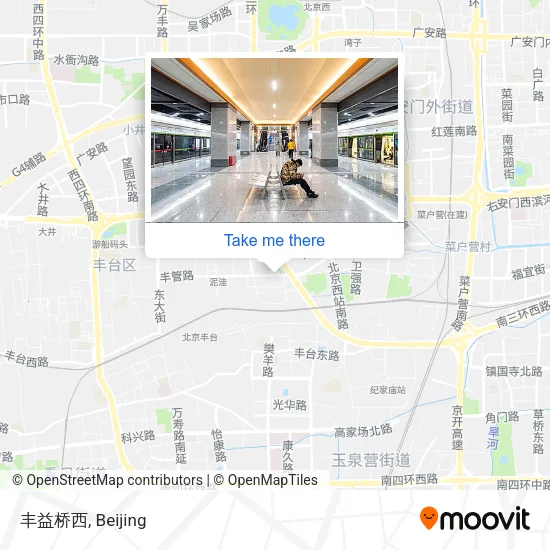 丰益桥西 map