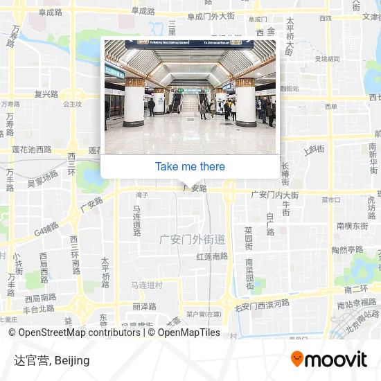 达官营 map