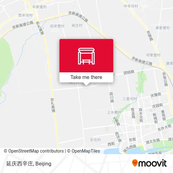 延庆西辛庄 map