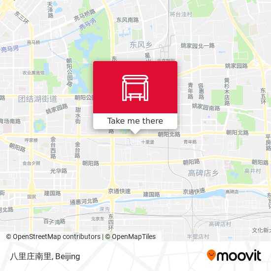 八里庄南里 map