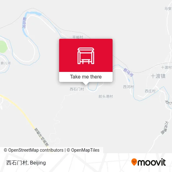 西石门村 map