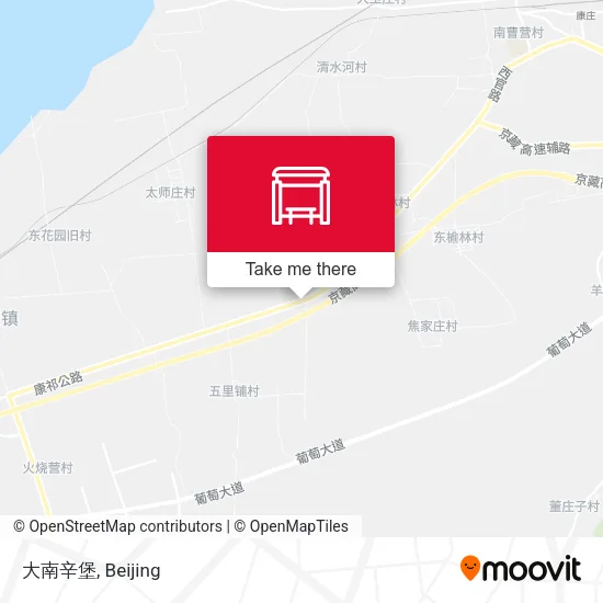 大南辛堡 map
