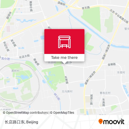 长店路口东 map