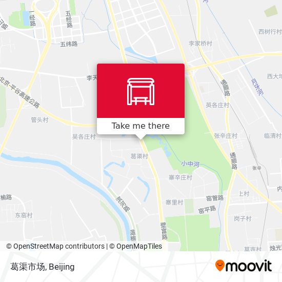 葛渠市场 map