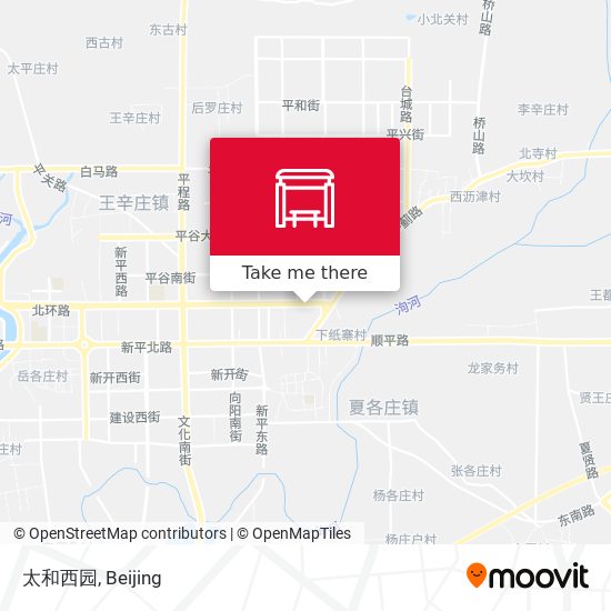 太和西园 map
