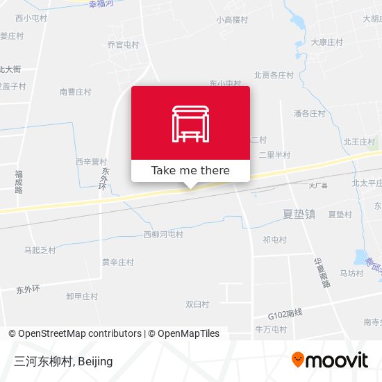 三河东柳村 map
