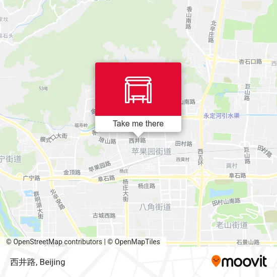 西井路 map