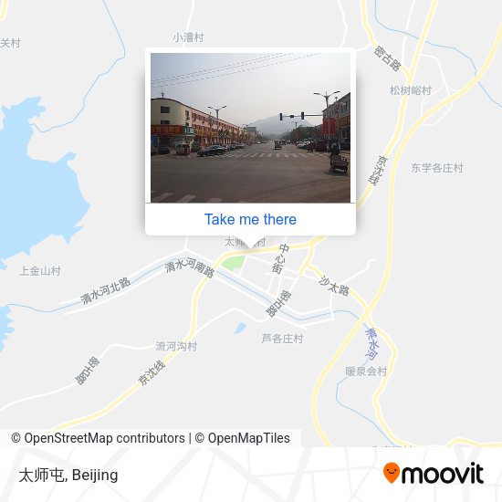 太师屯 map