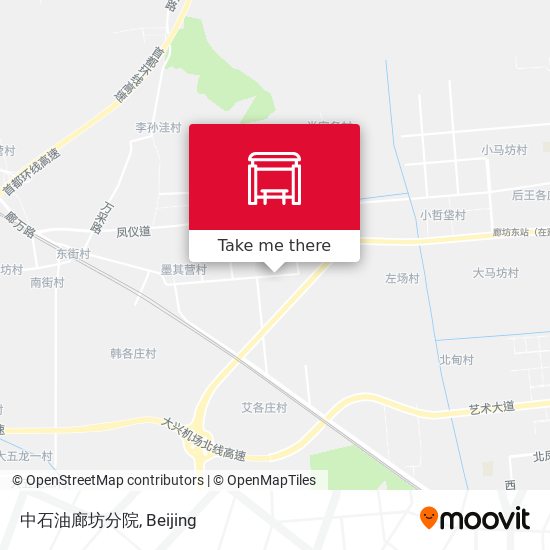 中石油廊坊分院 map